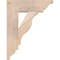Ekena Millwork Funston Traditional Smooth Bracket, Douglas Fir, 3 1/2"W x 14"D x 18"H BKT04X14X18FST01SDF - alternate 3